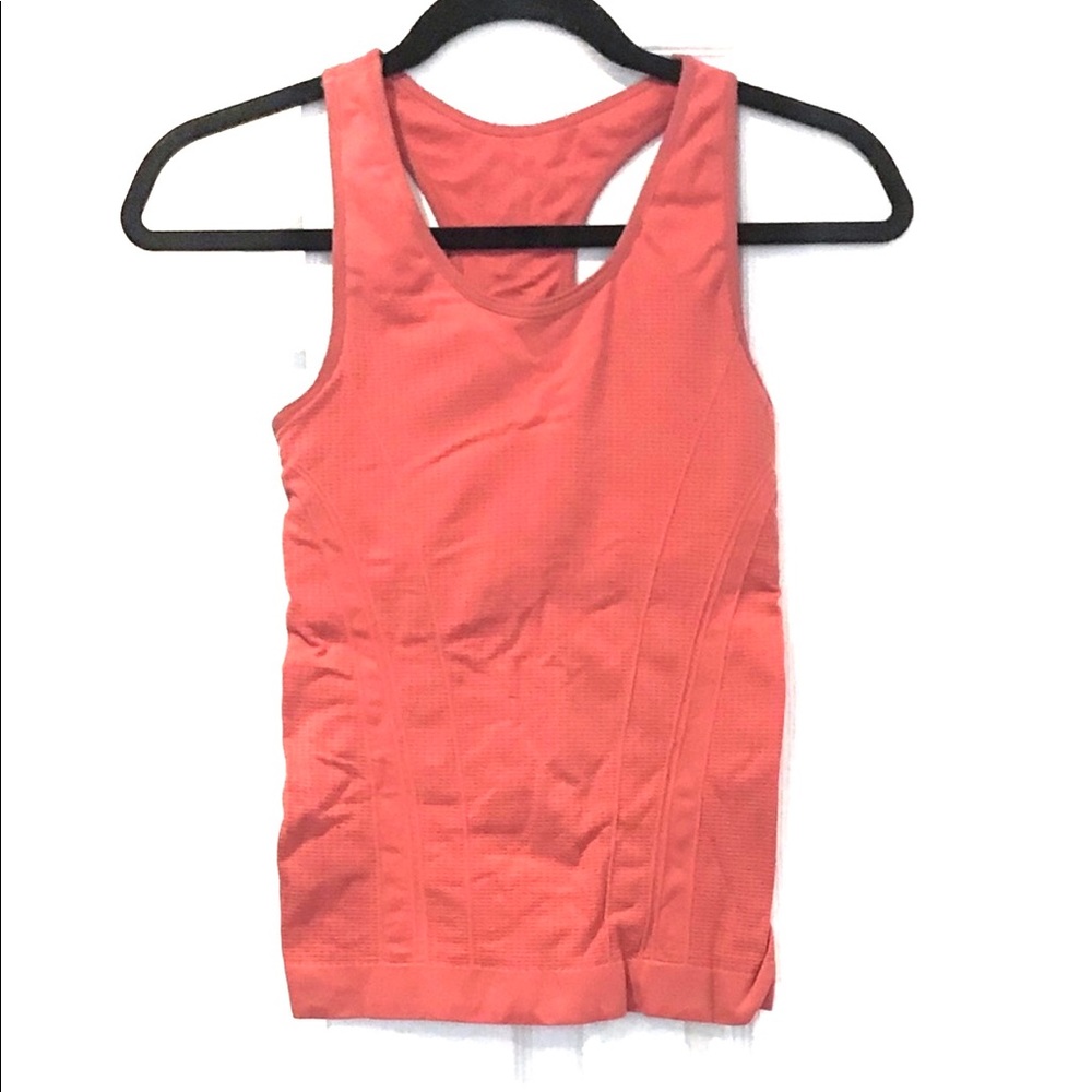 PINK PEACH COLOR WORKOUT TOP WITH BRA
